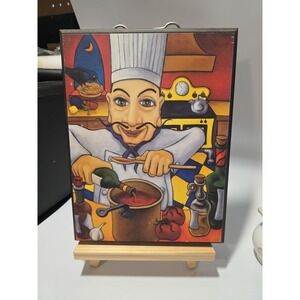 Rafuse Decoupage‎ Wall Plaque Salvatore 10.5x8